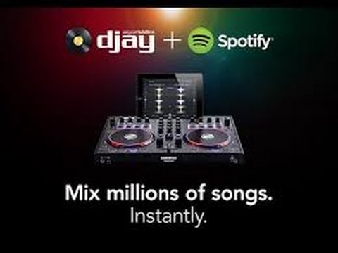 Spotify playlist not showing on djay app free